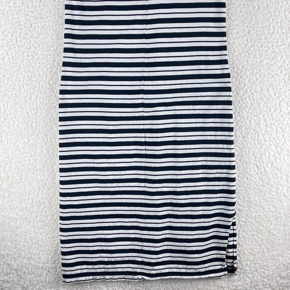 J. Crew Navy and White Striped Midi Dress - Picture 14 of 14